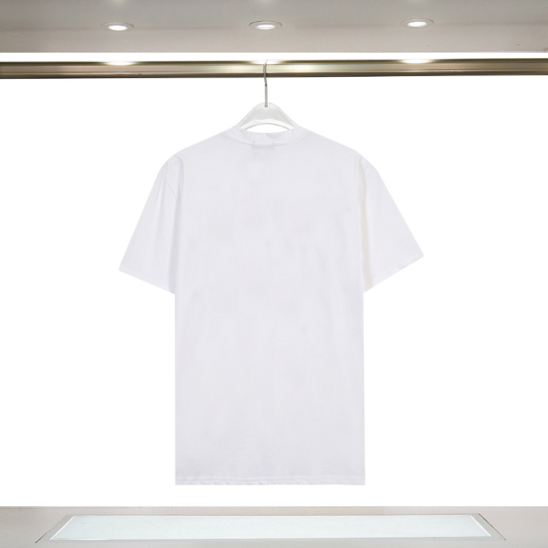 LOC45 New men's and women's summer pure cotton top T-shirt Clothing