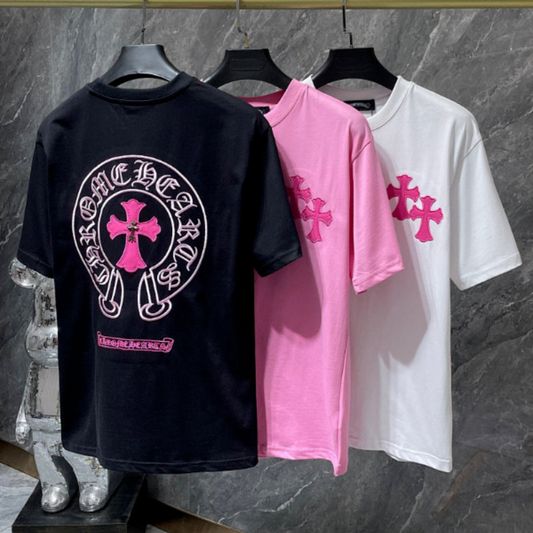 KLC15 Men's and women's high quality summer short-sleeved T-shirt clothes