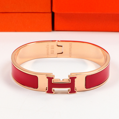 HB3 Classic stainless steel bracelet with H logo, high-quality jewelry