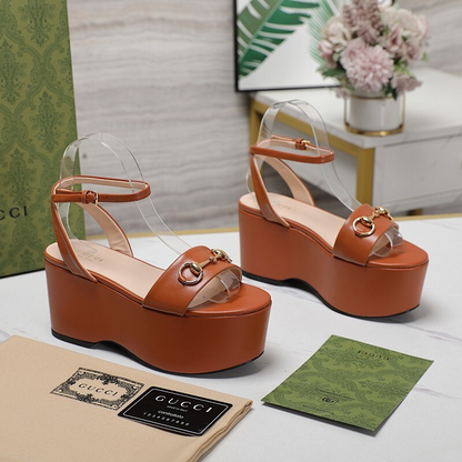 JHGS20 Slipper 8CM Heel Size 35-42 Leather Shoes with box
