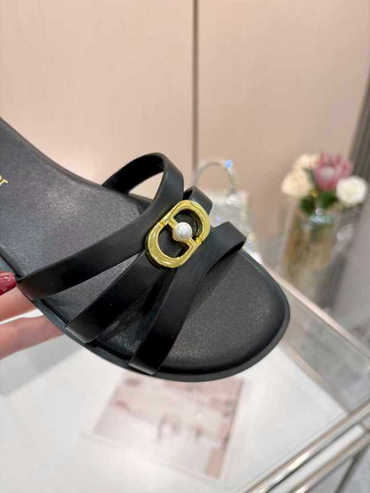 SHDS9 Women slipper Shoes 35-43 with box