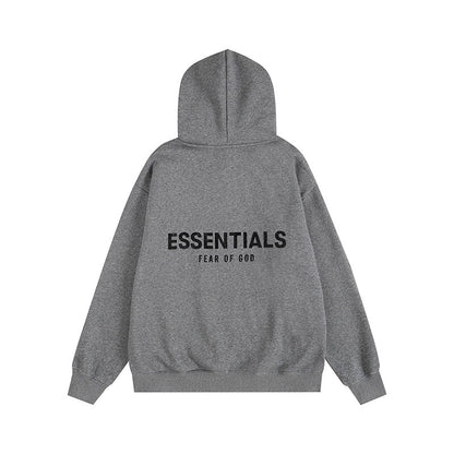 ESC17 Men's and women's spring and autumn sports suit hooded sweatshirt+sports pants clothes
