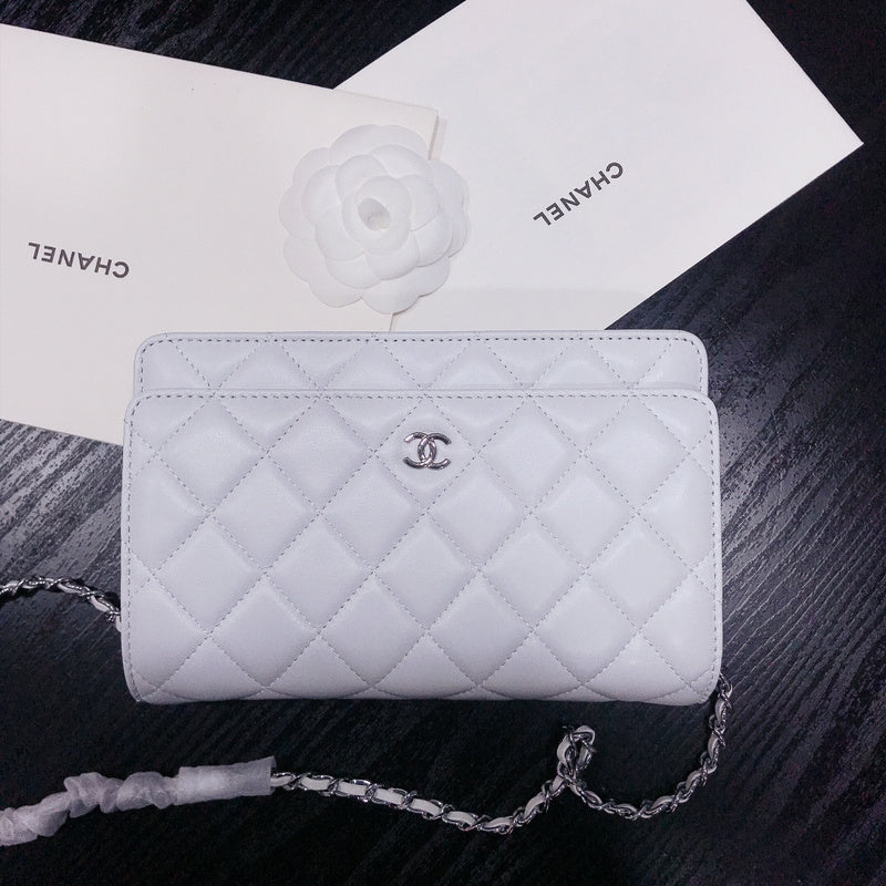 XCP017 Bag leather 19-13-4CM Bag silver logo  High Quality