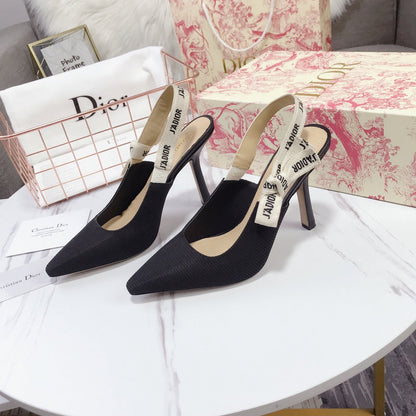 BDS1 High heels 1.5/6.5/10CM size 35-41 women leather shoes with box