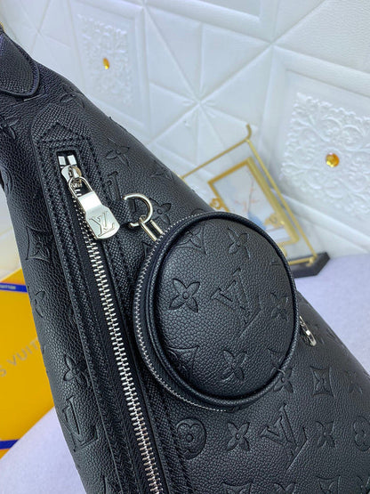 GLP054  High quality leather  for women and men bag  20-42-10CM