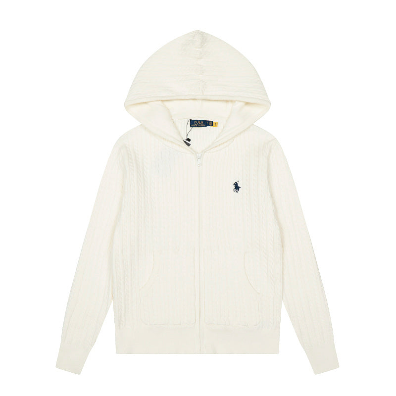 LFC19 New high-quality women's autumn and winter knitted sweater pullover hooded sweater clothing