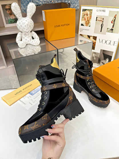 OLS28 Leather Women Shoes 35-42 with box