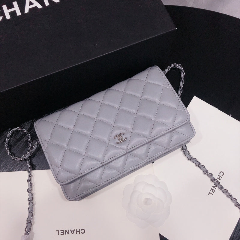 XCP017 Bag leather 19-13-4CM Bag silver logo  High Quality