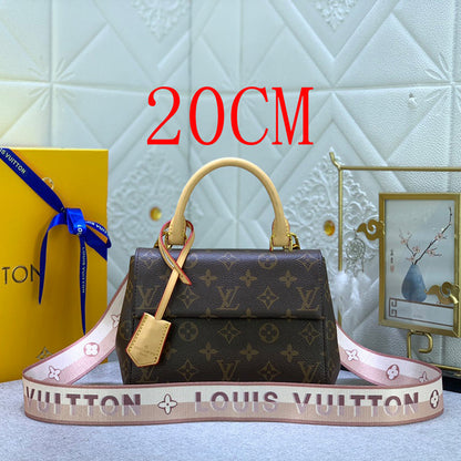 GLP065  High quality leather bag 28x20x10CM or 20-16-7.5CM