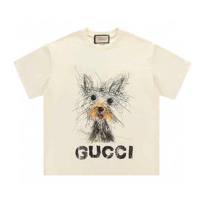 GUC002 Men's and women's summer short-sleeved T-shirt clothes