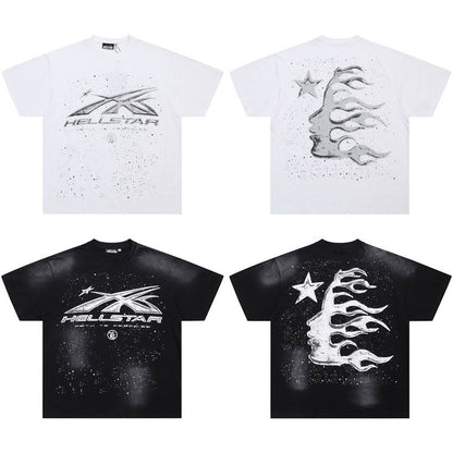 HEC1  Men's and women's summer short-sleeved T-shirt clothes