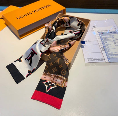 XLC6 Silk satin 8-120CM scarf