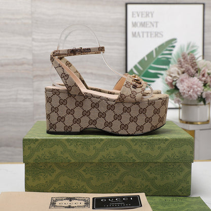 JHGS4 Slipper 8.0CM Heel Size 35-42 Shoes with box