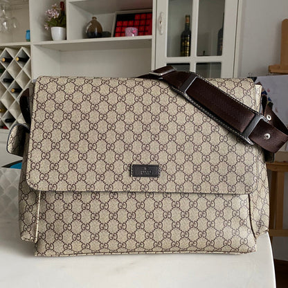 LGP51 Leather shoulder bag big 44-28-14CM travel  for women and men bag