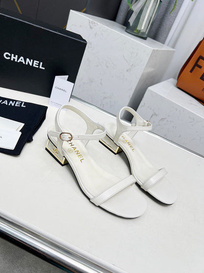 GCS1 Slippers Women 3.5CM 6.0CM shoes 35-41 With box