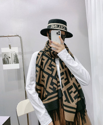 XFC12 cashmere blend 70-180CM Scarf Can choose box