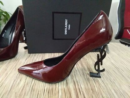 OYS1 Leather 10.5CM High heels size 35-41 women shoes with box