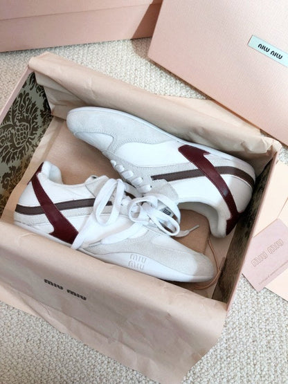 GMS1 Leather Women 35-40 shoes with box
