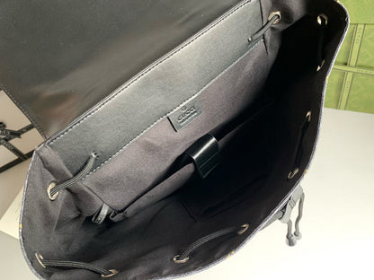 LGP51 Men GG SUPREME backpack large capacity ipad bag 34x42x16cm