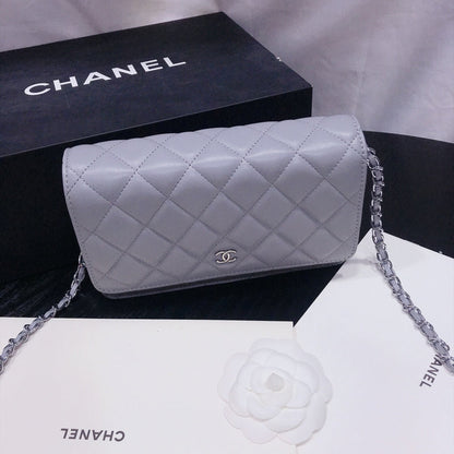 XCP017 Bag leather 19-13-4CM Bag silver logo  High Quality