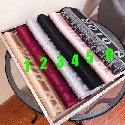XDC3 silk satin 70-180CM scarf