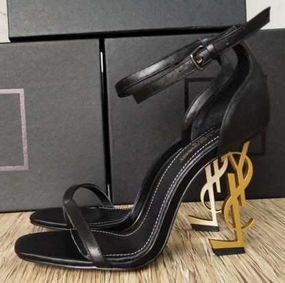 OYS9 Classic 10.5CM High heels size 35-41 size for women leather shoes Box