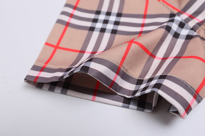 BUC120  New Fashion Summer Suit Short Sleeve Shirt Shorts