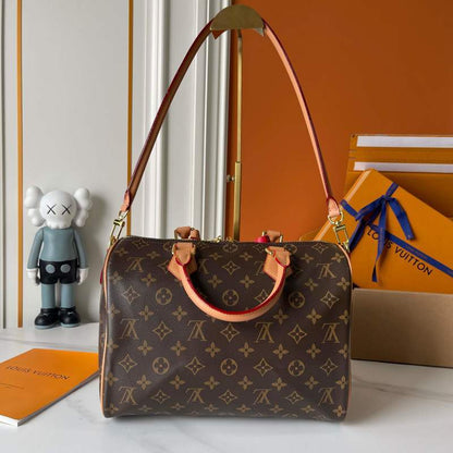 LLP237 Leather Bag 30-21-17CM Travel Bags