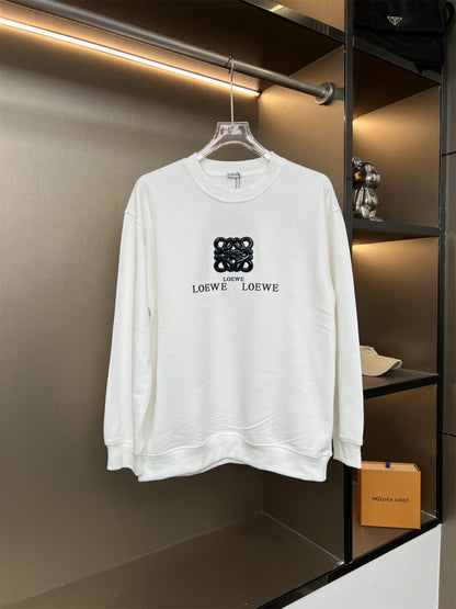 LOC40 New men's and women's round neck long sleeved sweatshirt casual clothes