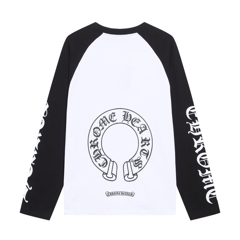 KLC26 New style men's and women's pure cotton long sleeved clothes