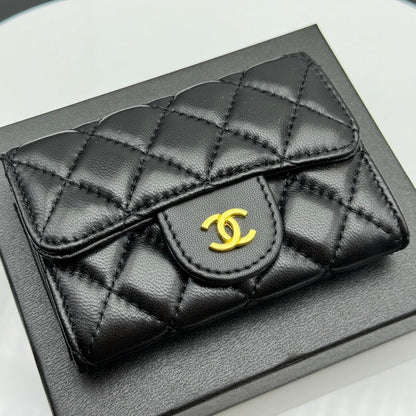 LCP39 Wallet Bag 11-7.5-2CM Leather bags with box