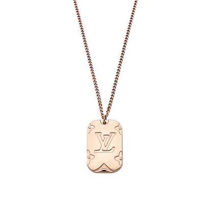 LVN010    Letter long pendant necklace jewelry