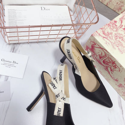 BDS1 High heels 1.5/6.5/10CM size 35-41 women leather shoes with box