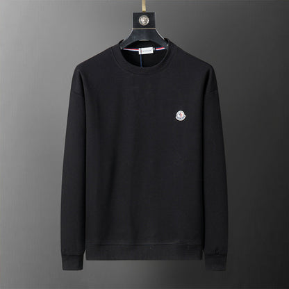 MOC032   New men's autumn and winter double-sided cotton new pullover hoodie clothing