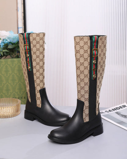 BGS15 Leather Shoes 2.5CM Women 35-42 with box