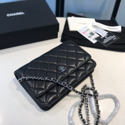 XCP017 Bag leather 19-13-4CM Bag silver logo  High Quality