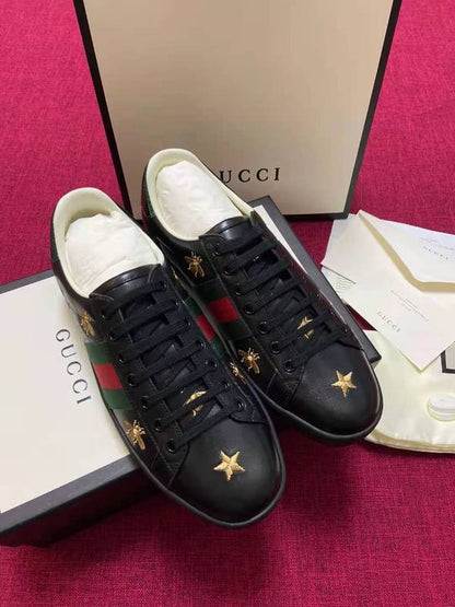 OGS13 Leather women 35-40 And men 40-45 shoes With box