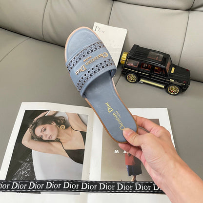 MBDS1 Leather Slippers Size 35-41 Shoes with Box