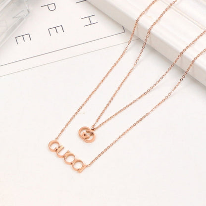 GCN13 Necklace copper plating gold Jewelry