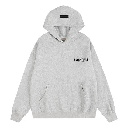 ESC17 Men's and women's spring and autumn sports suit hooded sweatshirt+sports pants clothes