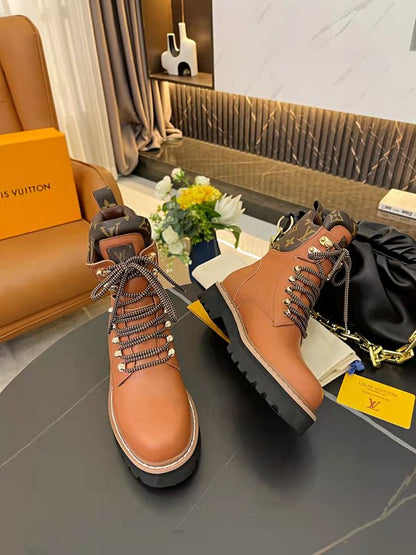 OLS31 Leather Women Shoes 35-41 with box