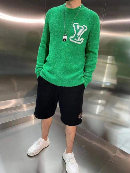 LVC029 New high-quality men's and women's autumn and winter sweaters, pullovers, and clothing