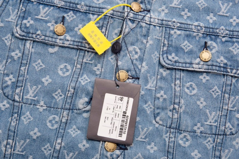 LVC024 New high-quality spring and autumn men'sand women’s jacket denim jacket clothes
