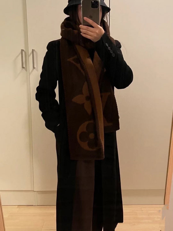 XLC50 Wool blend 25-235CM Scarf Can choose box