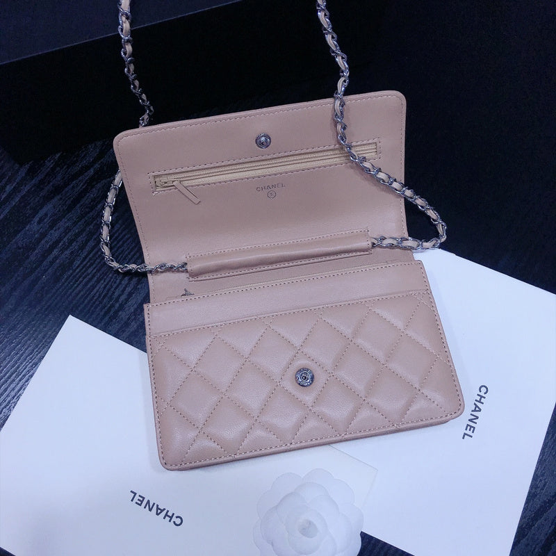 XCP017 Bag leather 19-13-4CM Bag silver logo  High Quality