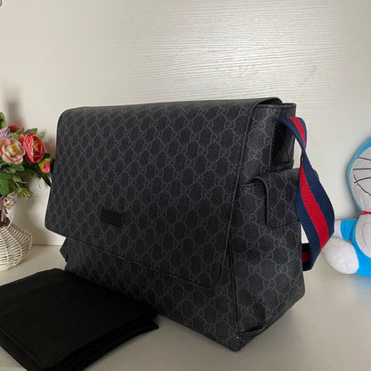 LGP51 Leather shoulder bag big 44-28-14CM travel  for women and men bag
