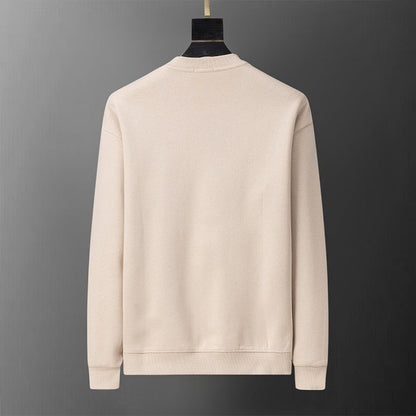 MOC037  New men's autumn and winter double-sided cotton new pullover hoodie clothing