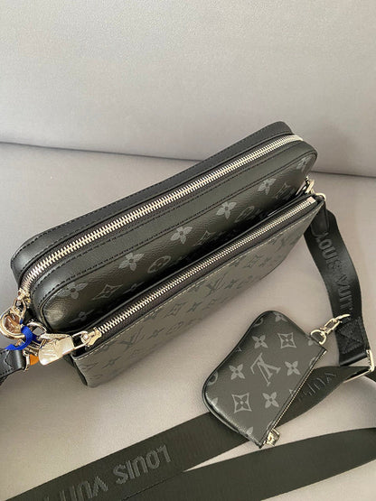 ALP9 Men Bag 25-18CM Leather High Quality with box