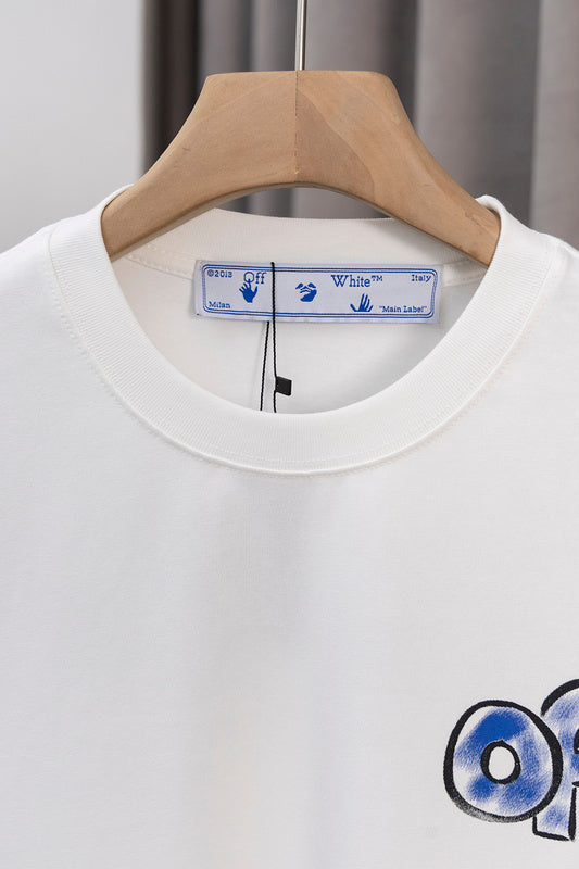 OFFC40 Men's and women's summer short-sleeved T-shirt Loose fit, normal ordering clothes