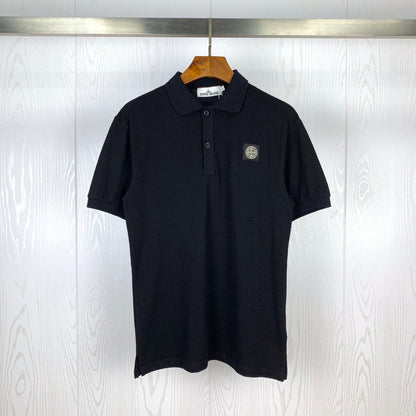 STC23 New men's polo shirt summer short sleeved top Clothing